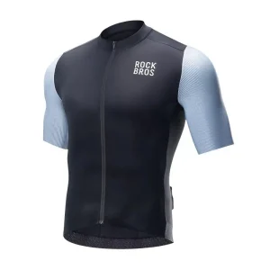 ROCKBROS maillot de cyclisme léger homme maillot manches courtes vtt/vélo de route taille ue