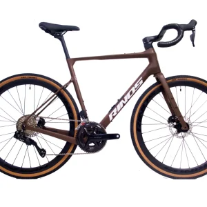 RINOS Vélo de gravel en carbone Sandman 8.0 Shimano 105 Di2 R7150