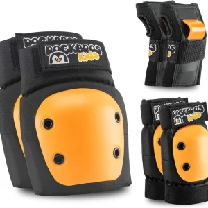 1_733a5291-8653-4d9c-9a92-f3546e740a72.jpgv1734835837 ROCKBROS genouillères enfants 6 en 1 ensemble protecteurs de patins genouillères en ligne protège-poignets et coudières vélo skateboard sports pour filles et garçons