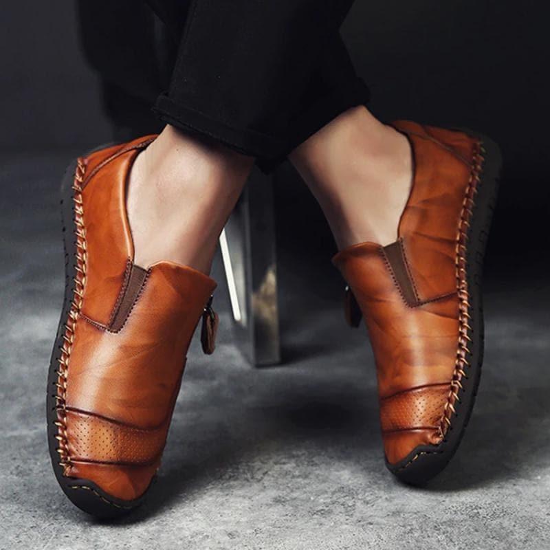 Chaussures Orthopédique Homme en cuir à la mode - Joel – Image 4