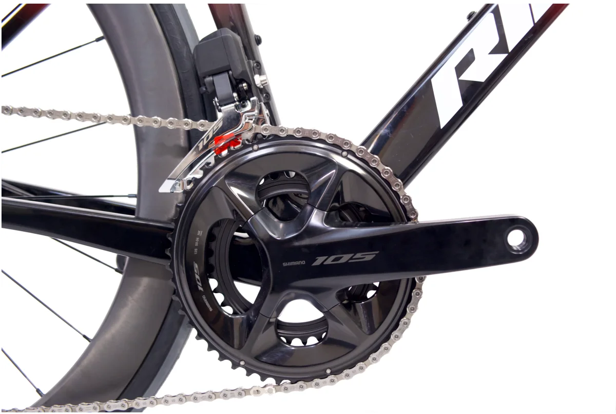 RINOS Vélo de route entièrement en carbone Odin 6.1 Shimano 105 Di2 R7150 24 vitesses – Image 3