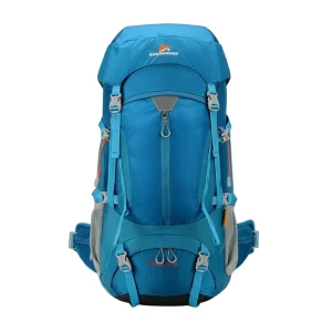 Sac à dos randonnée 65L étanche avec housse pluie trek