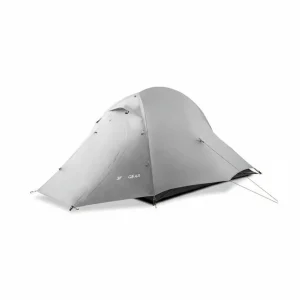 Tente 2 places 3 saisons aluminium 210T avec tapis de sol