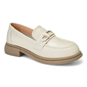 mocassin orthopédique femme élégants en cuir