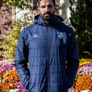 BLOUSON MARINE AVEC MANCHES AMOVIBLES