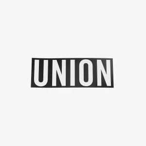 Union Box Logo Vinyl Sticker