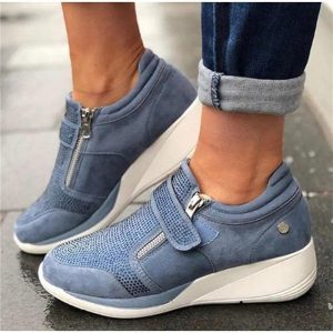 Chaussures Orthopédiques à Plateforme Confortables pour Femme