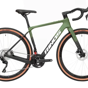 RINOS Vélo de gravel en carbone Sandman4.0 Shimano GRX400