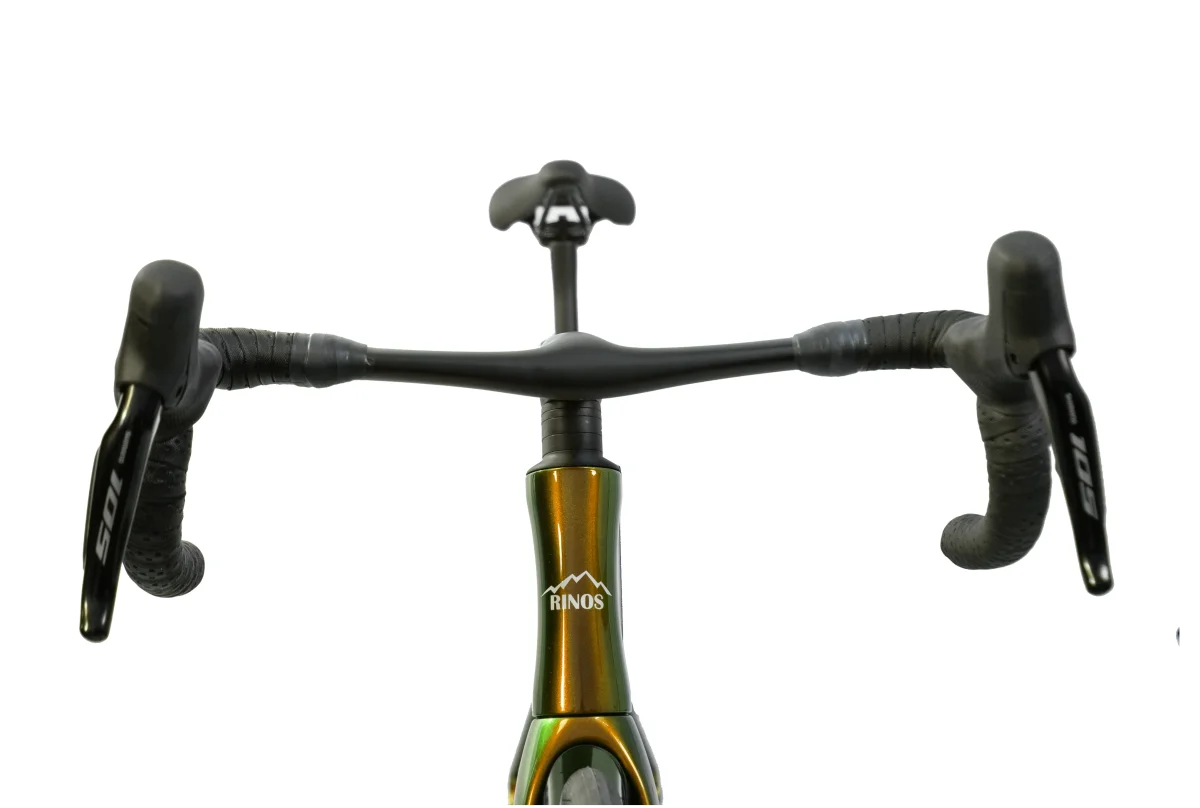 RINOS Vélo de route entièrement en carbone Odin 6.1 Shimano 105 Di2 R7150 24 vitesses – Image 9