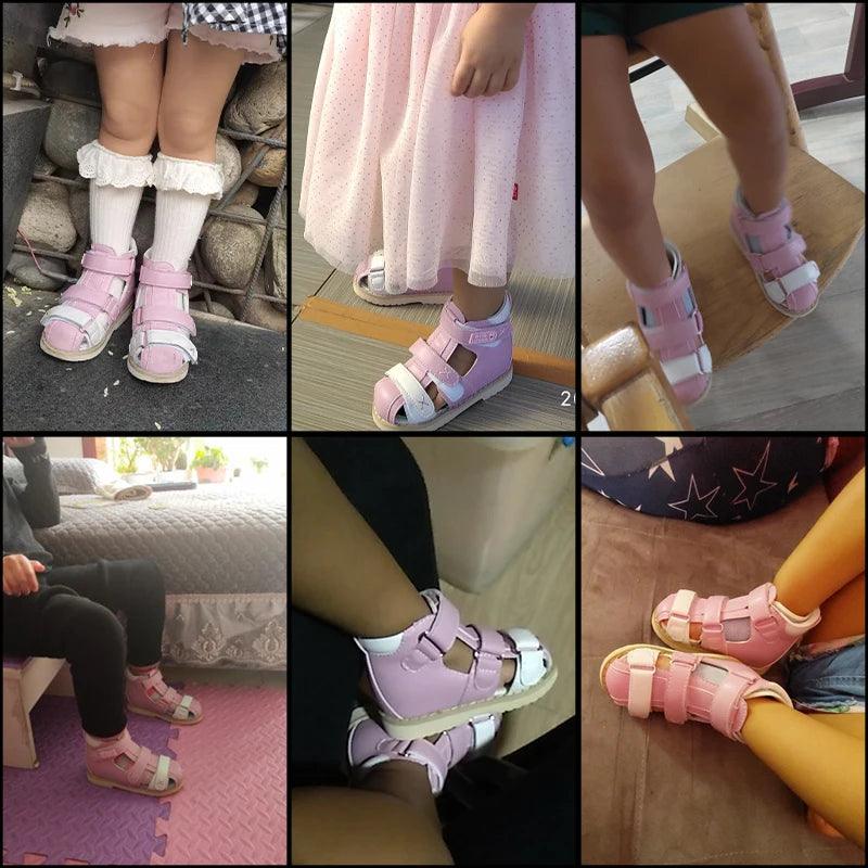 Sandales Orthopédiques Enfant Cuir ProSupport – Image 3