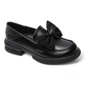 mocassin orthopédique femme ornés d'un nœud