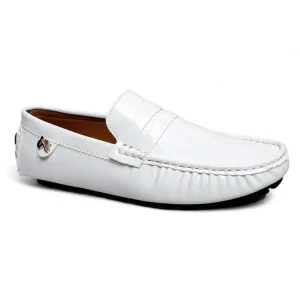 mocassin orthopédique femme plats vernis