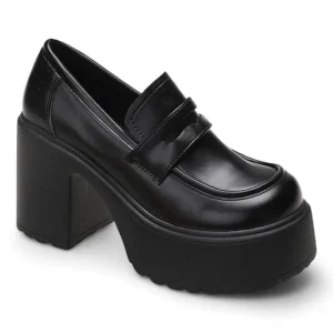 mocassin orthopédique femme à talons hauts