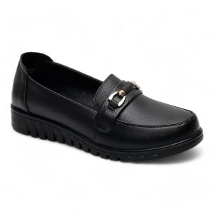 mocassin orthopédique femme compensés élégants