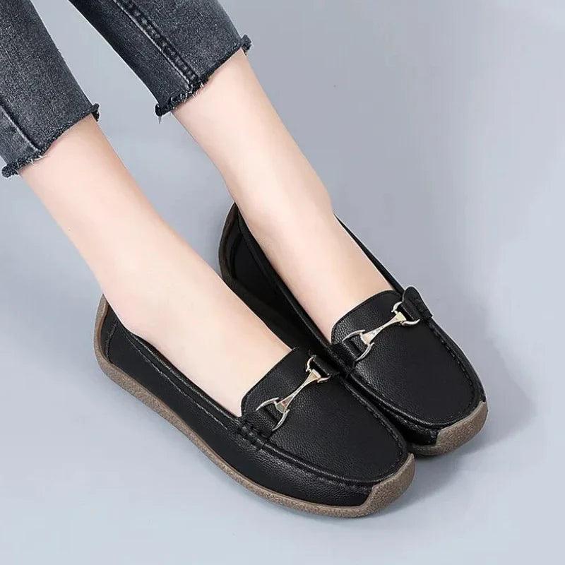 mocassin orthopédique femme apparentes et mors – Image 5