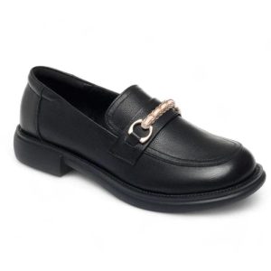 mocassin orthopédique femme élégants en cuir fendu