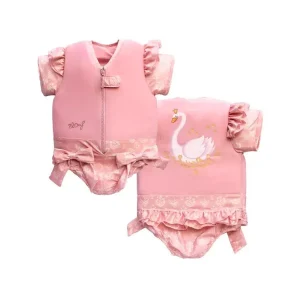 Maillot de Bain Flottant Fille : Cygne Royal