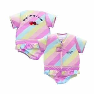 Maillot de Bain Flottant Fille : Marshmallow