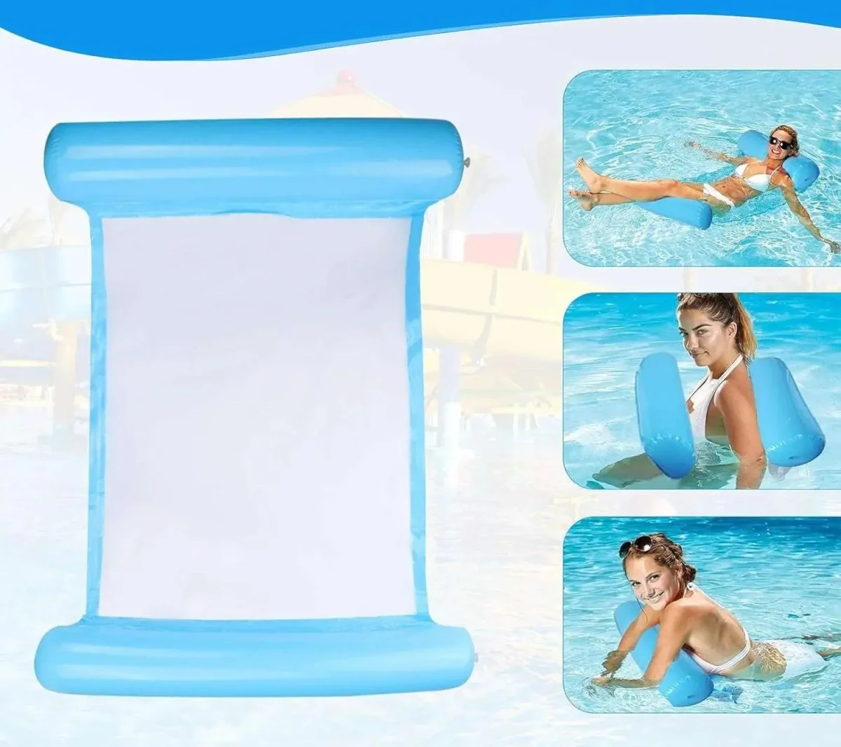 Matelas Gonflable Piscine Hamac – Image 4