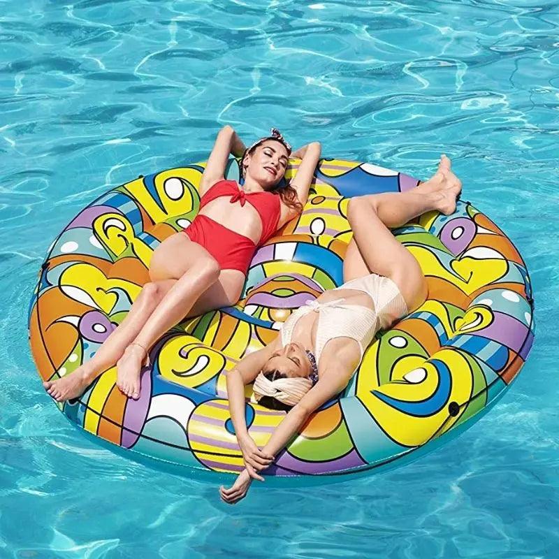 Matelas Gonflable Piscine Multicolore – Image 2