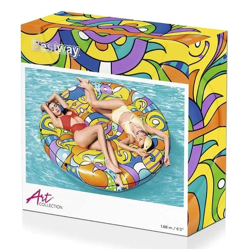 Matelas Gonflable Piscine Multicolore – Image 3