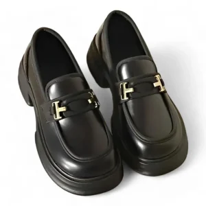 mocassin orthopédique femme compensés à mors