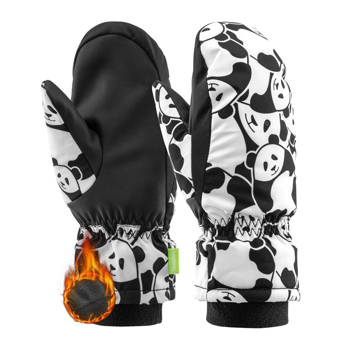 Gants pour enfants coupe-vent, imperméables et chauds pour la neige et le ski. Quantité