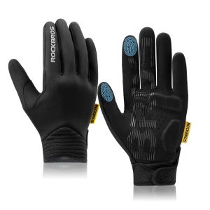 Gants de cyclisme ROCKBROS compatibles avec écran tactile et rembourrage SBR