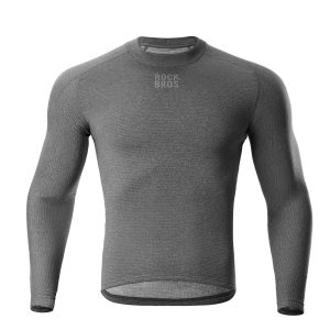 Sous-vêtements de cyclisme double couche, réfléchissants, thermiquement isolés, pour hommes, ROCKBROS