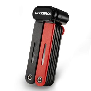 Antivol de vélo pliable, dispositif antivol robuste avec 2 clés, ROCKBROS
