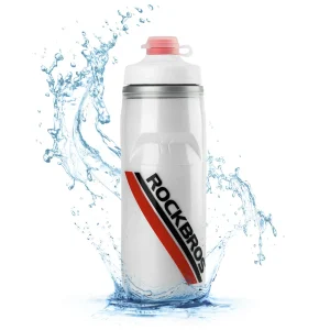 Gourde de cyclisme de 620 ml, gourde de sport avec fonction de refroidissement de 5 heures, ROCKBROS