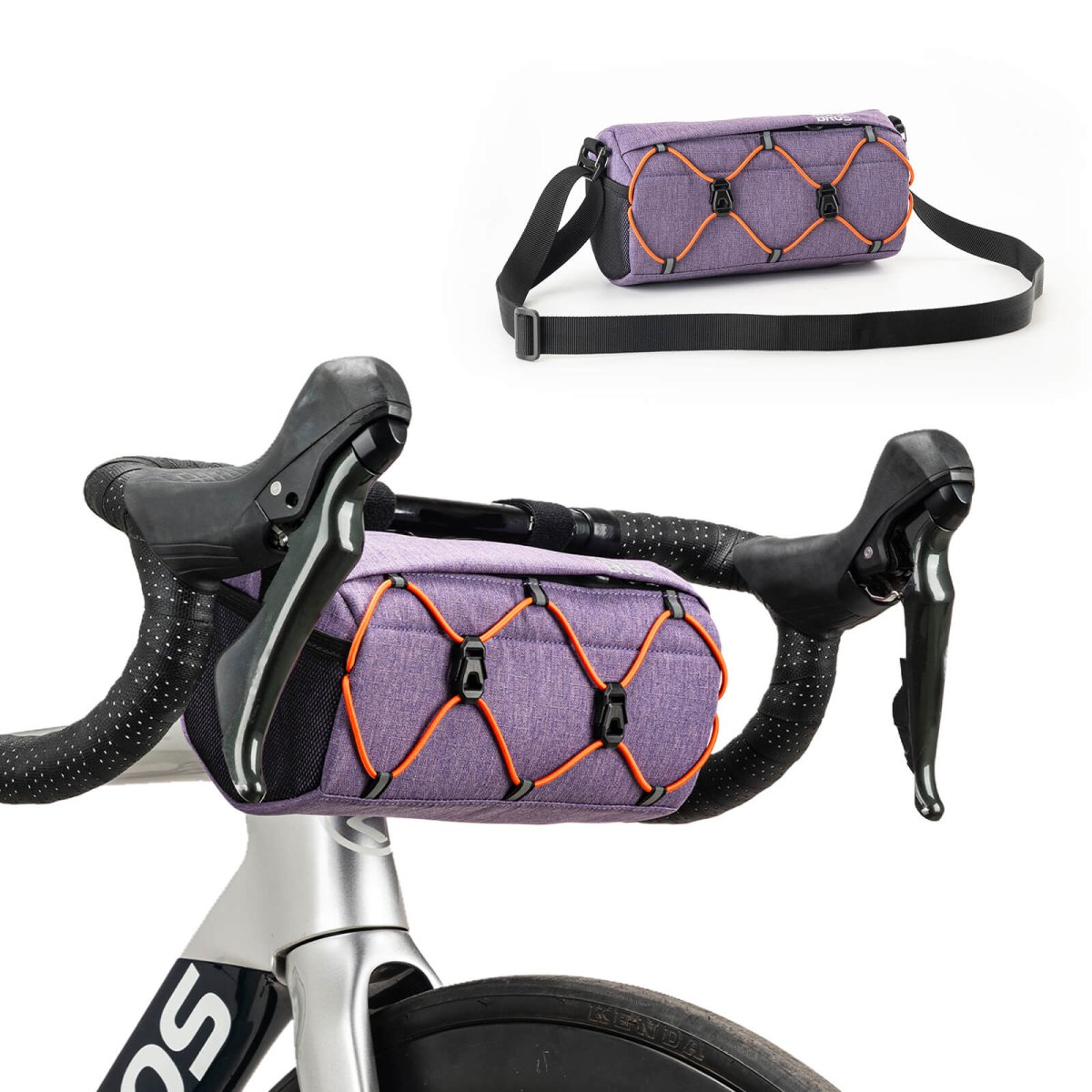 Sacoche de guidon de vélo 2,2 L avec bandoulière, disponible en 6 couleurs, ROCKBROS – Image 4