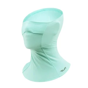 Cagoule pour femme TVI avec ouverture pour queue de cheval, vert chaud, ROCKBROS