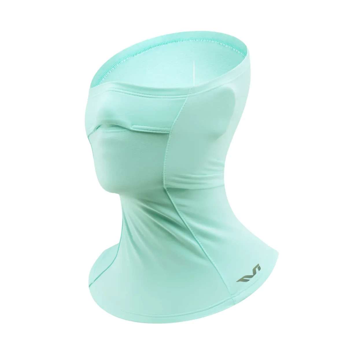 Cagoule pour femme TVI avec ouverture pour queue de cheval, vert chaud, ROCKBROS