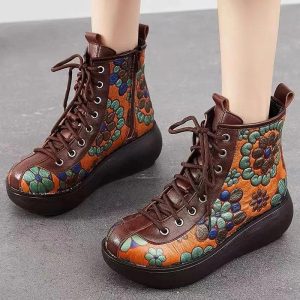 Bottes légères style ethnique pour Femmes