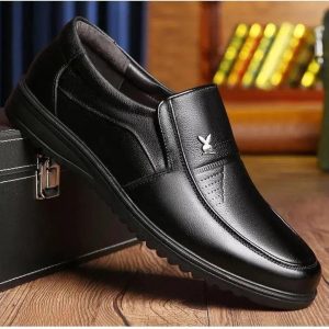 Chaussures d'affaires en cuir verni pour hommes - Dao