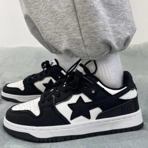 Chaussures orthopédiques moderne noires pour Hommes Femme