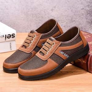 S4f930b74795a4ee193554c5afd7faa48p.jpgv1739828933 Chaussures en tissu respirant pour hommes - Purn