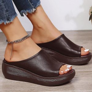 Sandales compensées plate-forme pour Femmes - Verra