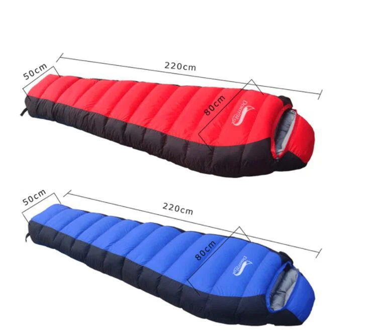 Sac de couchage duvet BOMP DF01-2 mummy -12 °C, 210 × 80 cm – Image 8