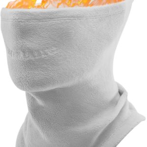 Qunature Cache-cou d'hiver en polaire épaisse, coupe-vent, respirante, thermique pour les sports de plein air, le ski, la course, le cyclisme, le snowboard