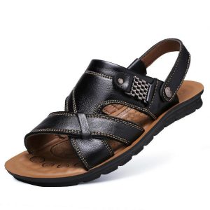 black_c9790303-cd7d-4b20-bef0-669737c0a61e.jpgv1739834554 Sandales orthopédiques femme OrthoLeather