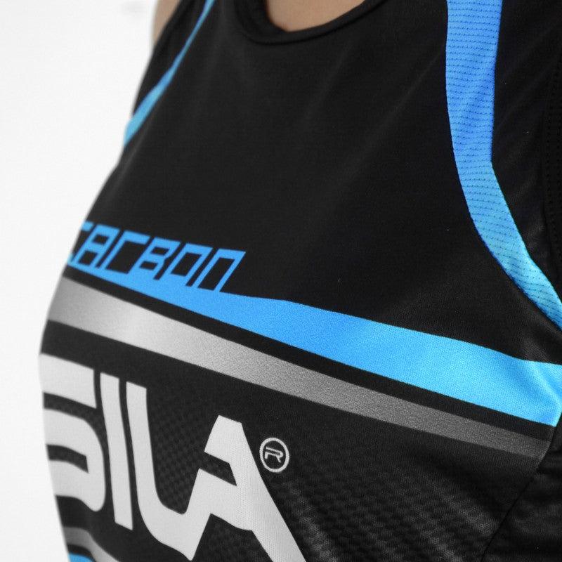 DÉBARDEUR RUNNING FEMME - SILA CARBON STYLE 2 - BLEU 1714 – Image 5