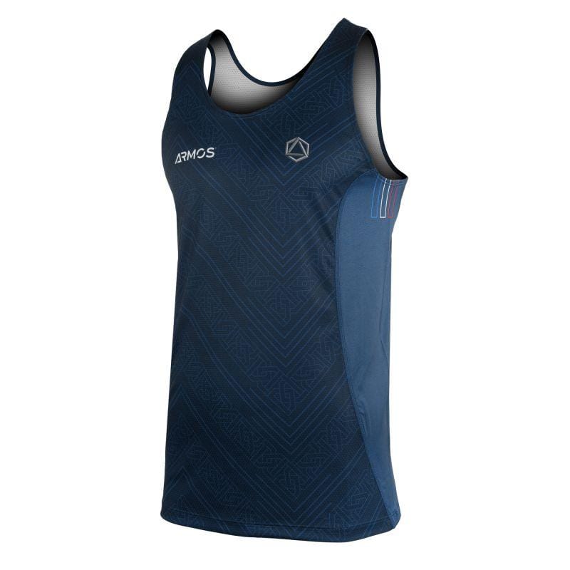 DÉBARDEUR RUNNING HOMME PERFO ARMOS LEGEND BLEU MARINE 3318