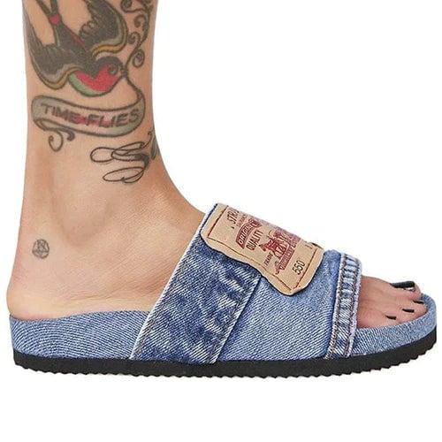 Sandales Orthopédiques Femme En Denim Élégantes & Confortables – Image 5