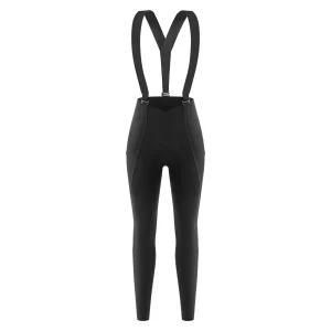 ROCKBROS Cuissard de cyclisme, cuissard à bretelles, pantalon long, pantalon de cyclisme VTT rembourré avec bretelles