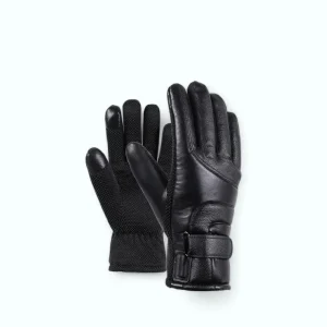 Gants Chauffants Moto Femme Cuir