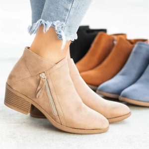 Bottes femmes à talons bas Komel