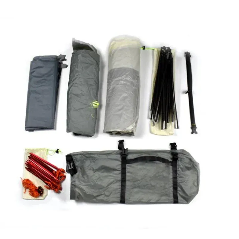 Tente 3 places ultralégère Black 3 silicone 15D 2,2 kg – Image 5