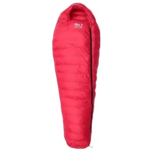 Sac de couchage momie synthétique, zip diagonal, 0 à −22 °C